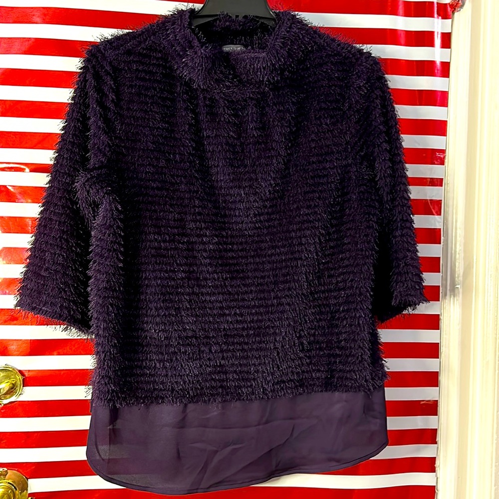 Blouse 3/4 purple Vince camuto